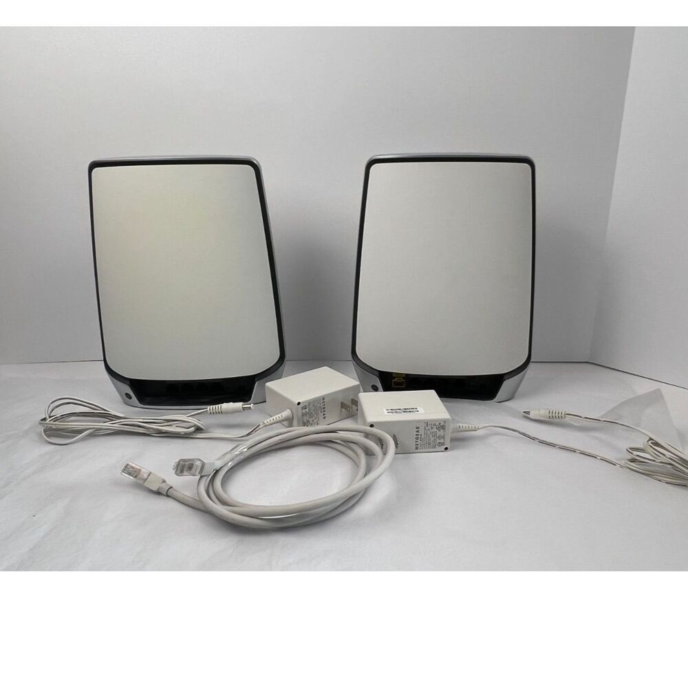 NETGEAR Orbi AX6000 WiFi 6 Mesh System (RBK852) - Router & Satellite Set